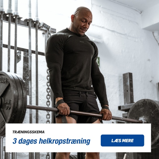 Trningsskema: 3 dage med helkropstrning